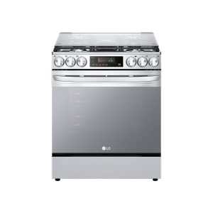 Estufa de Gas 5 quemadores  Con Horno Freidora de Aire LG